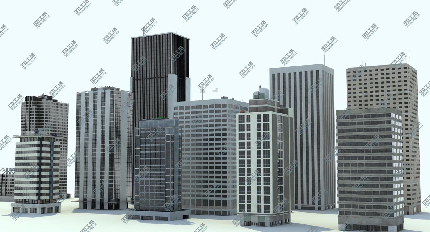 images/goods_img/202105072/Buildings City - 10 Models Collection 3D model/3.jpg